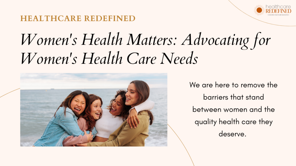 Women Health Matters - Advocating for Women Health - Healthcare redefined